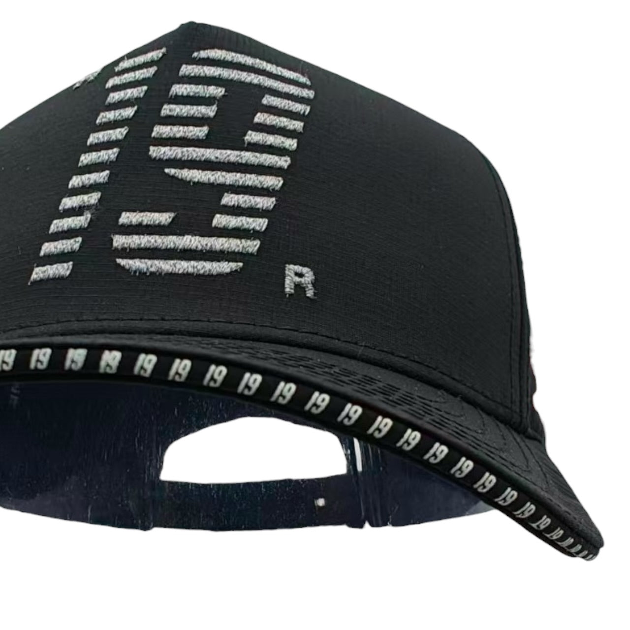 19th HR x RUN EASY - Training Hat - BLACK