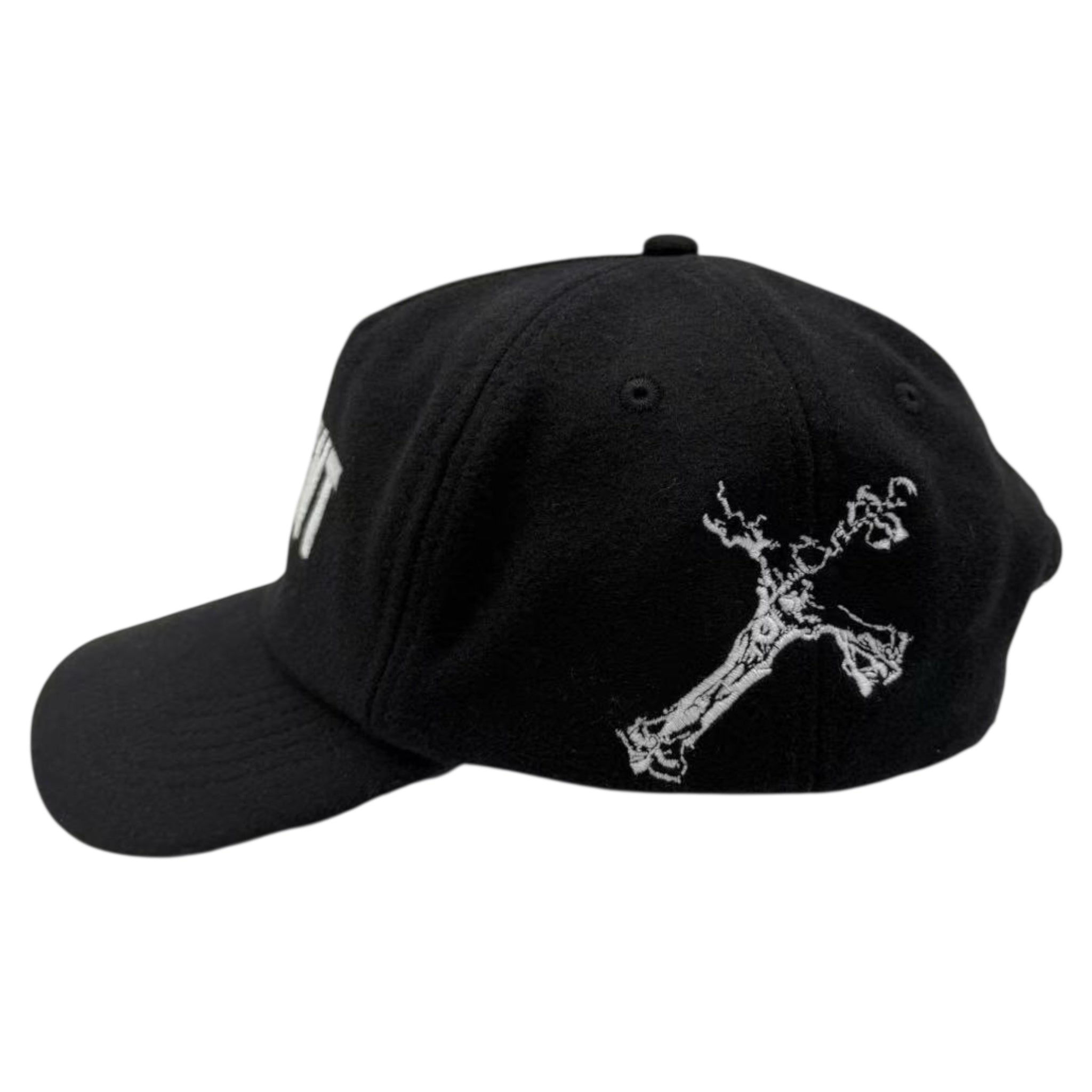 Repent Wool Cap - BLACK / WHITE