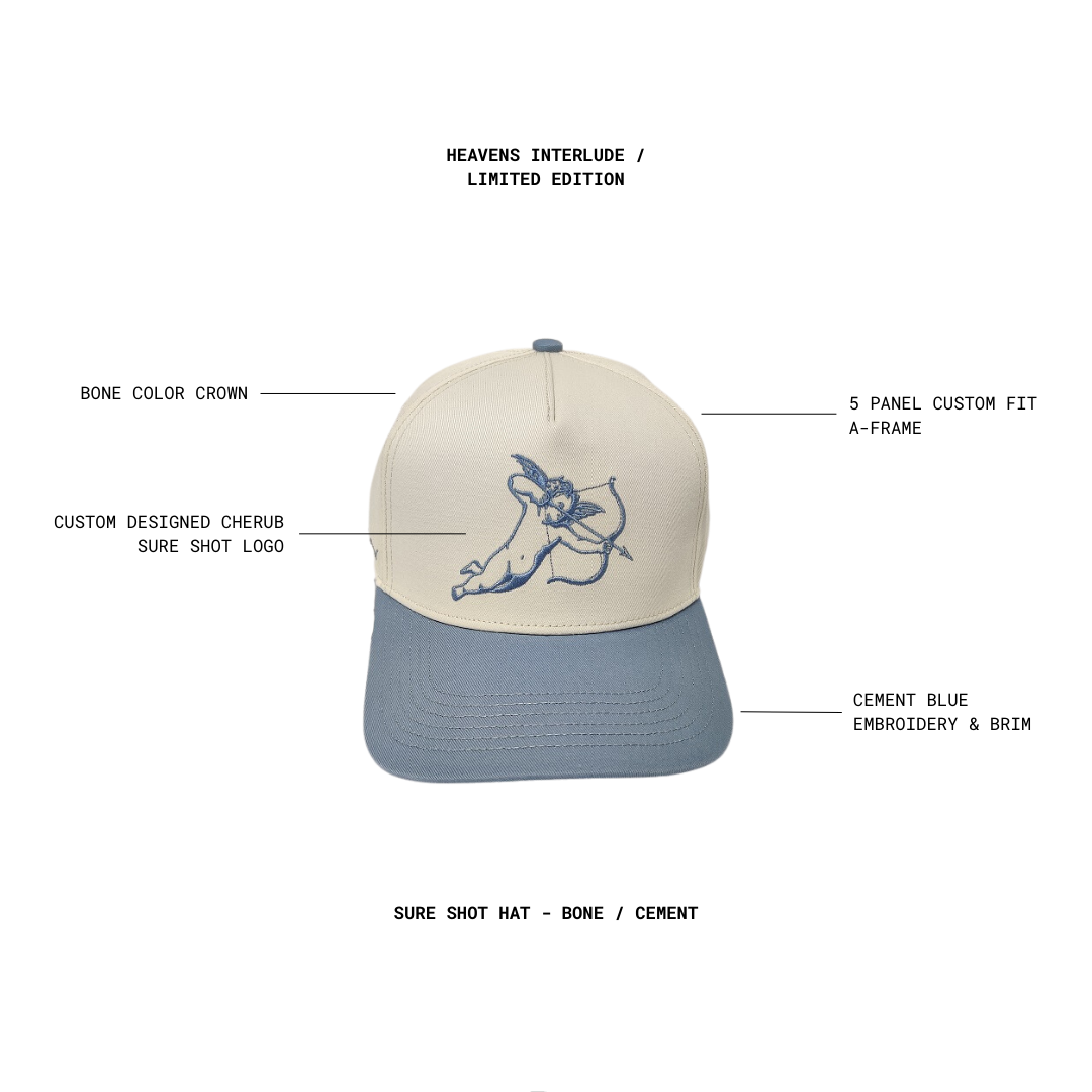 Sure Shot Hat - RD CEMENT BLUE / BONE