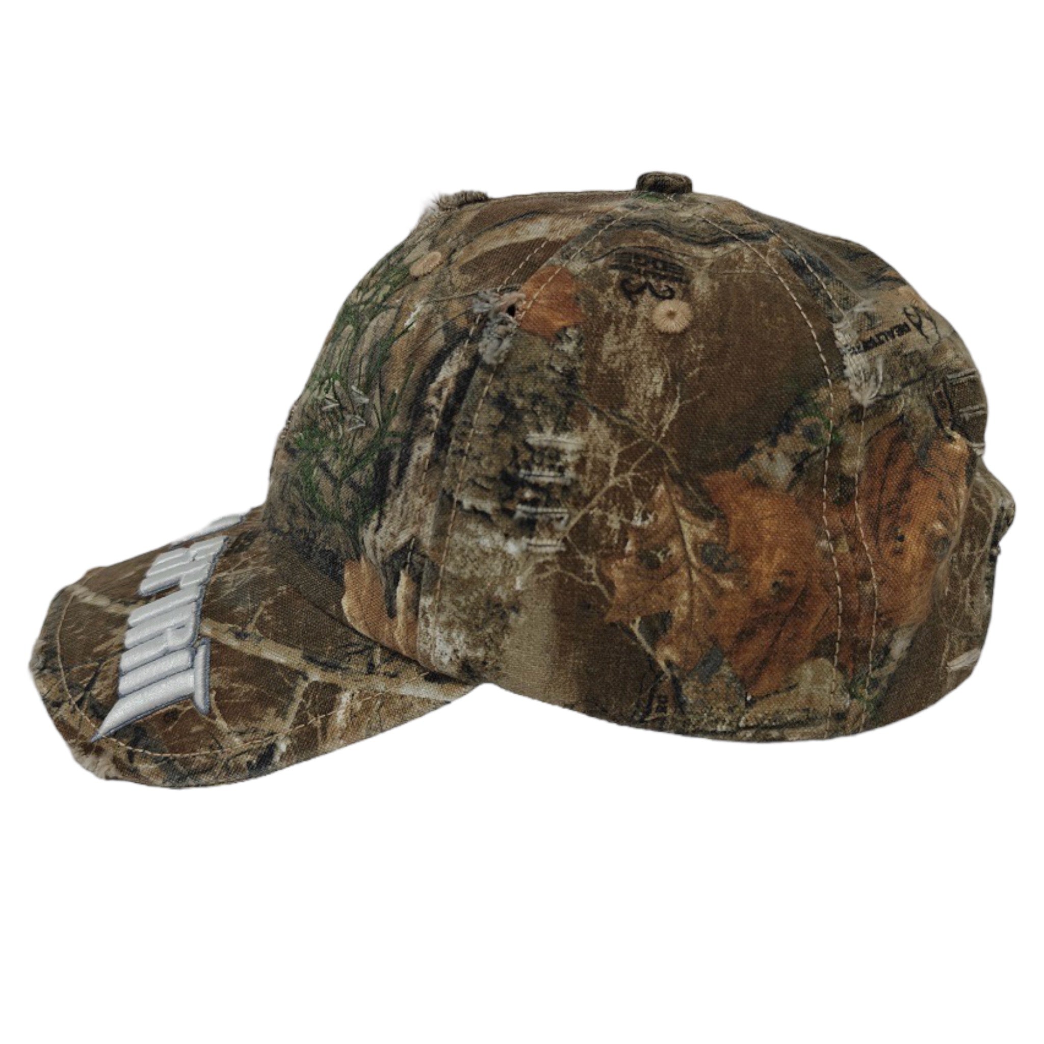 'Rebel Spirit' Distressed Dad Hat - REALTREE CAMO