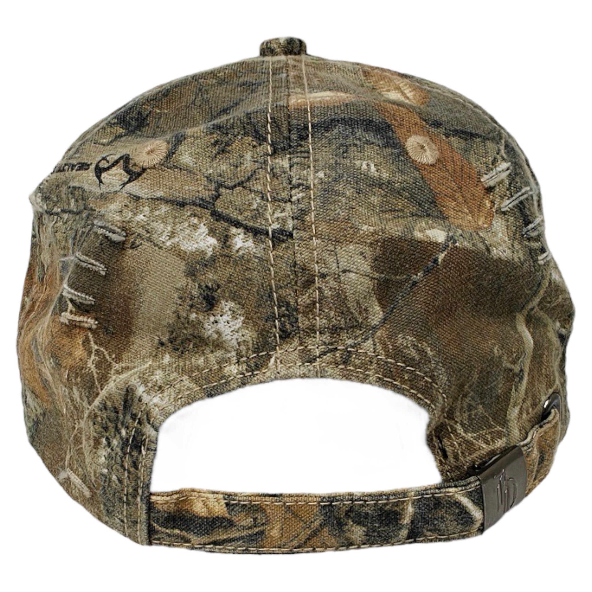 'Rebel Spirit' Distressed Dad Hat - REALTREE CAMO