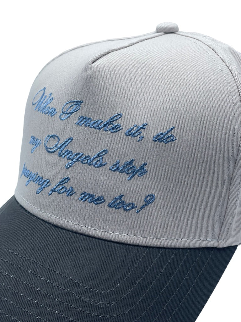 Angels Heavy Script - V2 Cap - SLATE / CEMENT