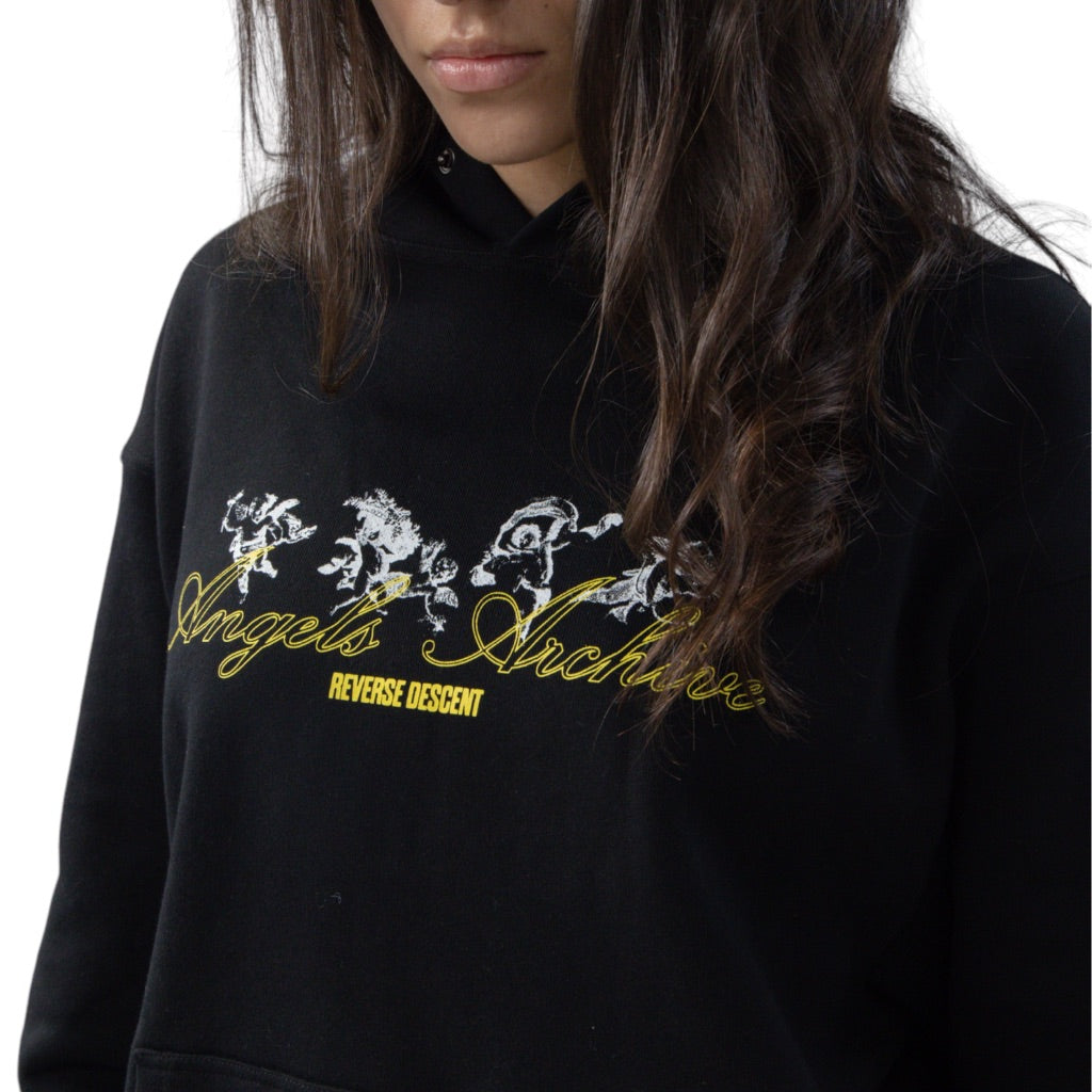 RD Vital Hoodie V1 - BLACK/RACING YELLOW